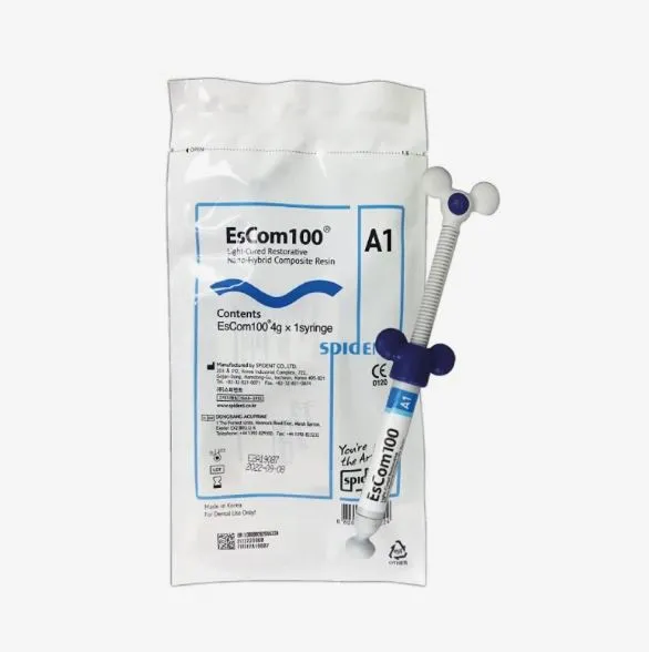EsCom® 100 – Composite Universel Photopolymérisable (Seringue de 4g) - Spident