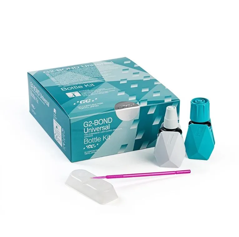 G2-BOND Universal : Adhésif Universel Bicomposant (Kit 2 flacons de 5 mL) - GC